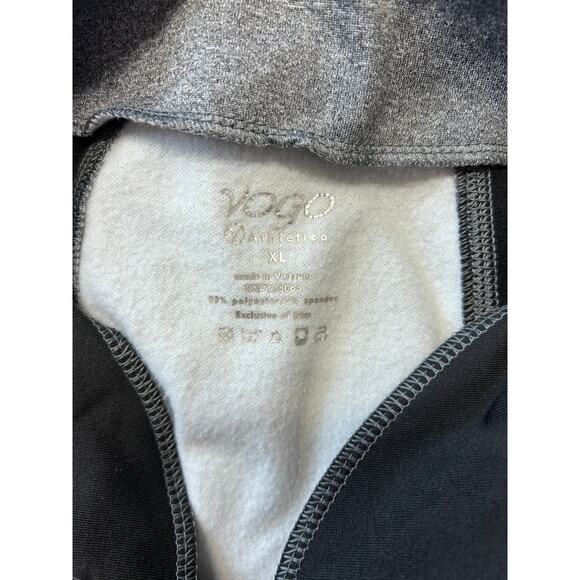 VOGO Athletico Women’s Full Zip Athletic Jacket, Gray/Black, size XL - Picture 5 of 9